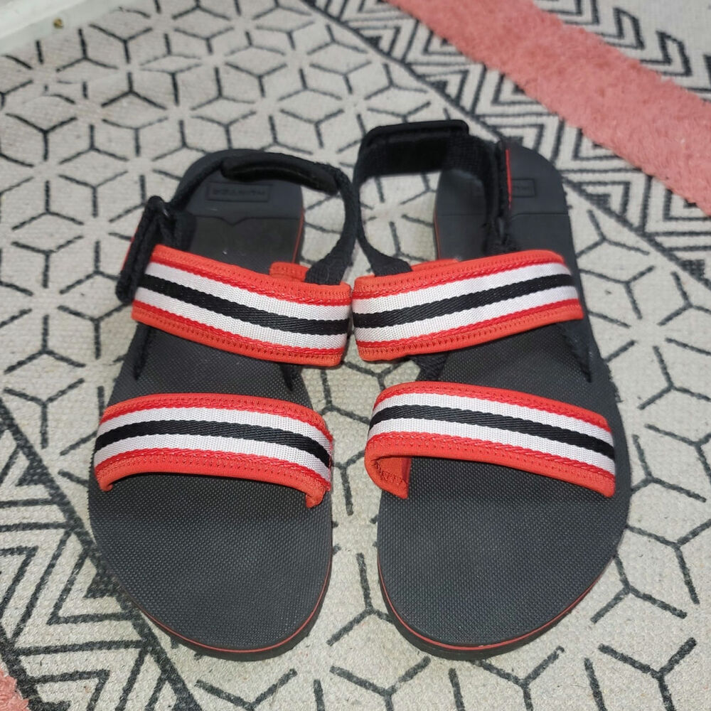 Hunter Original Platform Strap Beach Sandals In R… - image 2